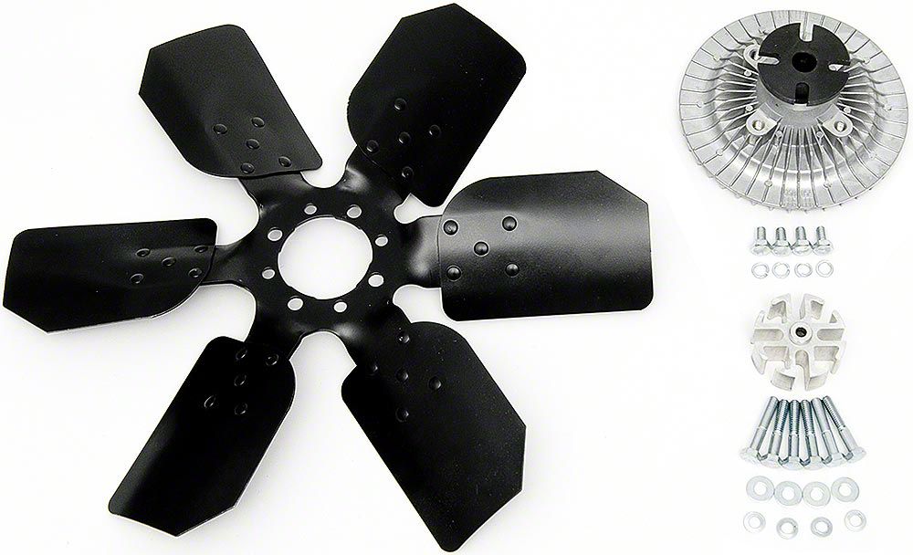 Ecklers Clutch Fan Kitt,Reverse Rotation,Long Water Pump,5572