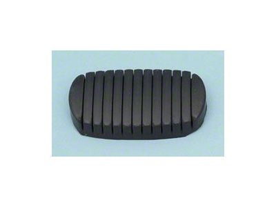 Chevy Clutch Or Non-Power Brake Pedal Pad, 1955-1957