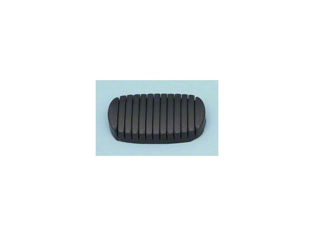 Chevy Clutch Or Non-Power Brake Pedal Pad, 1955-1957