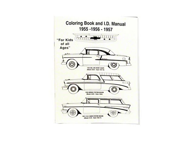 Chevy Coloring Book & I.D. Manual, 1955-1957