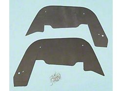 Chevy Control Arm Dust Shields, 1956