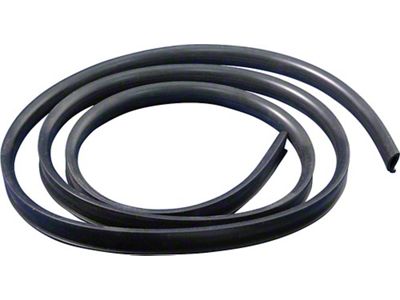 Chevy Convertible Top Header Seal, Round, Forward, 1949-1952 (Styleline Deluxe Convertible)
