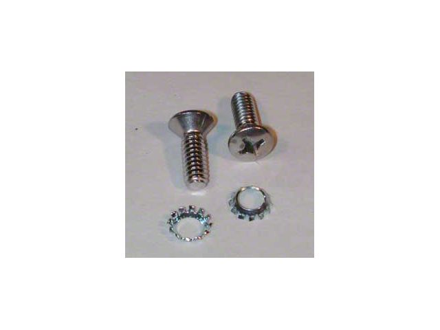 Chevy Convertible Top Latch Handle Screws, 1955-1957 (Bel Air Convertible)