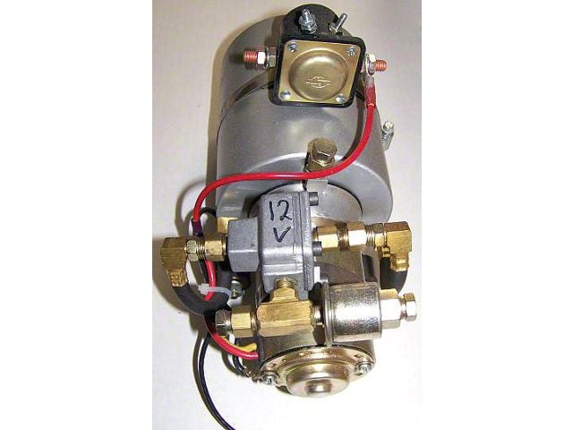 Chevy Convertible Top Motor Pump, 12-Volt, 1949-1950 (Styleline Deluxe Convertible)