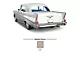 Chevy Convertible Top, Stayfast Custom Cloth, Beige, 1955-1957 (Bel Air Convertible)