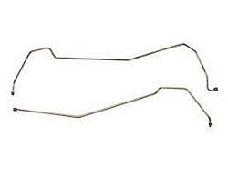 Chevy Transmission Cooling Lines, Turbo Hydra-Matic 700R4, Small Block, With Radiator In V8 Position, 1955-1957