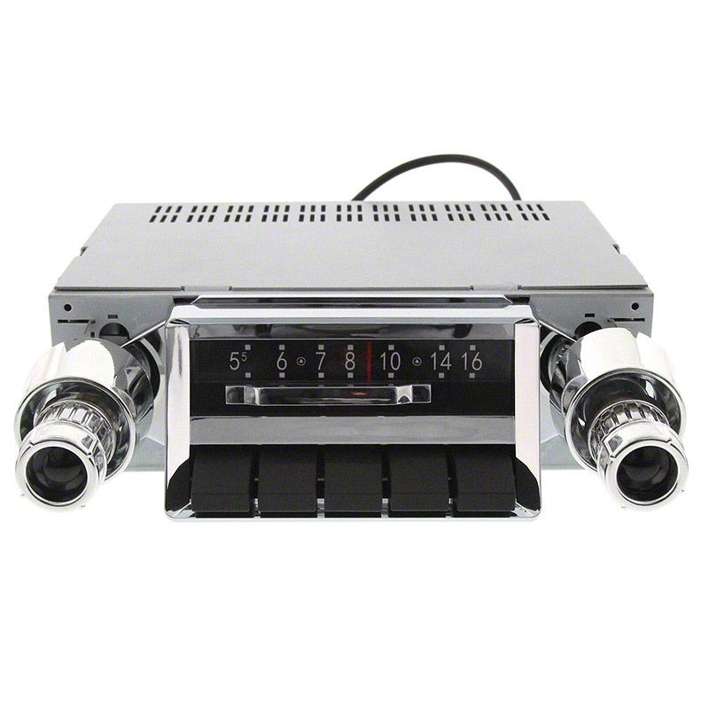 Custom Autosound Ecklers Chevy Slidebar Radio, 1957 CAMVECH7SBR2