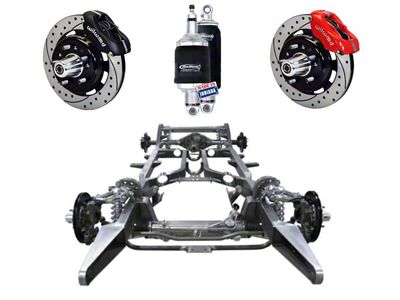 Chevy Custom Modern Chassis, Ridetech ShockWave & 12 Wilwood Brake Upgrade, 1955-1957