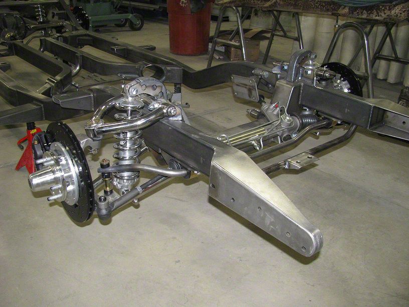Ecklers Chevy Custom Modern Chassis, Ridetech ShockWave &