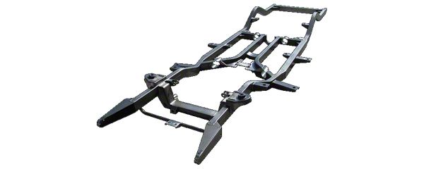 Ecklers Chevy Custom Modern Chassis, Ridetech ShockWave &