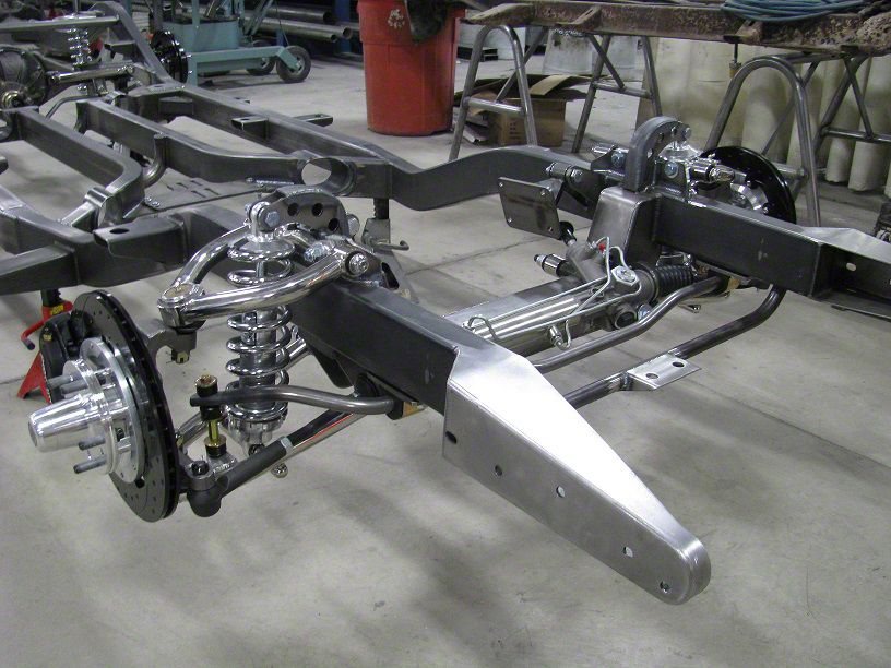 Ecklers Chevy Custom Modern Chassis, Ridetech ShockWave &