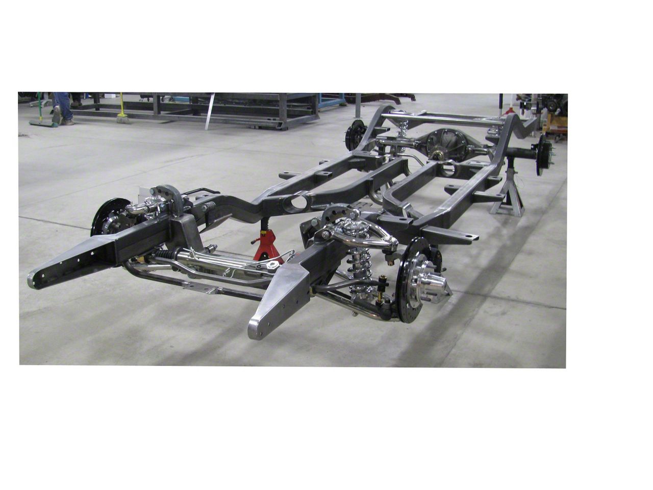 Ecklers Chevy Custom Modern Chassis, Ridetech ShockWave &