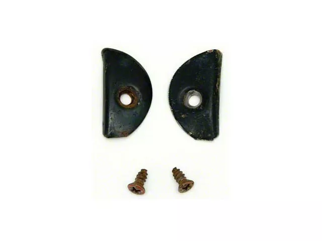 Chevy Dash End Caps, Used, 1957