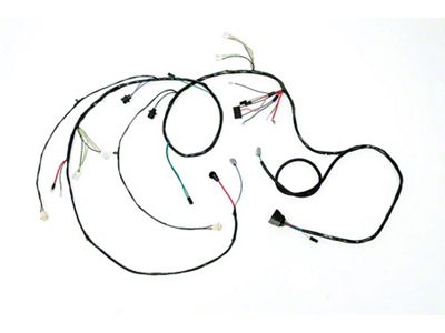 Chevy Dash Instrument Cluster Wiring Harness, 1971