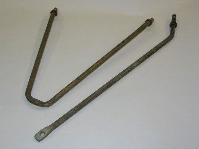 Chevy Dash Support Rods, Used, 1957