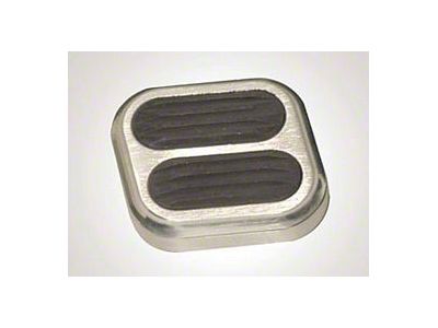 Chevy Dimmer Switch Cover, With Rubber Inserts, Lokar, 1955-1957