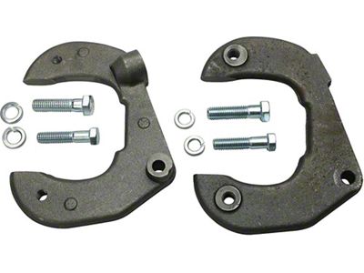 Chevy Disc Brake Brackets, For Mustang II, Chevy Bolt Pattern, 1949-1954