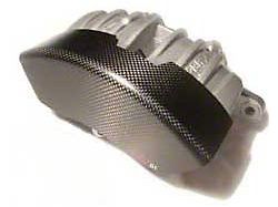 Chevy Disc Brake Caliper Covers, Carbon Fiber, 1955-1957