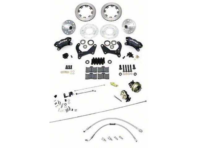 Chevy Disc Brake Conversion Kit, Wilwood, Power, Front, Complete, 1956-1957