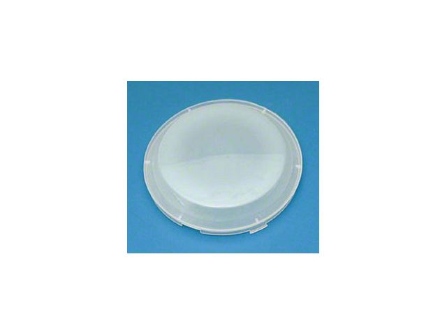 Chevy Dome Light Lens, White Replacement 1955-1957