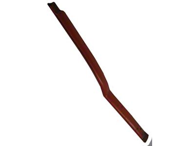 Chevy Door Garnish Molding, Rear, Left, Four Door Hardtop USED, 1956-1957