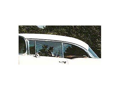 1955-1957 All Makes All Models Parts | TF42211C | 1955-57 2-Door Hardtop/Convertible Door Glass