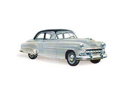 Chevy Door Glass, Styleline 2-Door Sedan, 1949-1952