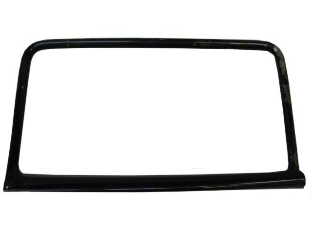 Chevy Door Interior Garnish Molding, Used, Front, Left, 4-Door Sedan Or Wagon, 1955-1957