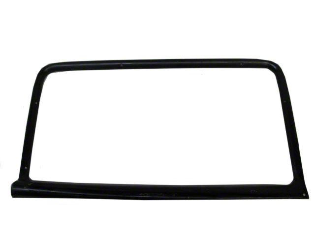 Chevy Door Interior Garnish Molding, Used, Front, Right, 4-Door Sedan Or Wagon, 1955-1957