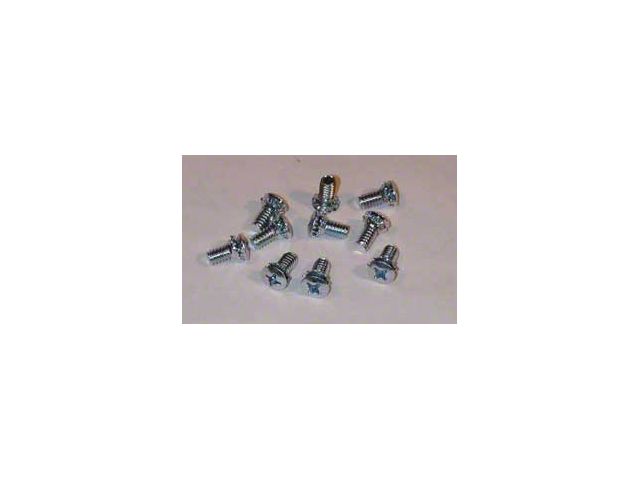 Chevy Door Latch, Lock Mechanism Screw Set, 1955-1957