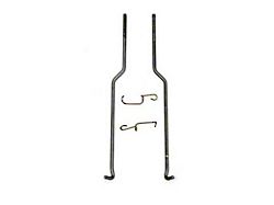 Chevy Door Lock Rods, 2-Door Hardtop & Convertible, 1955-1957