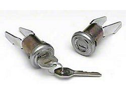 Chevy Door Locks, With Original Style Keys,1955 2-Door Hardtop & Convertible & 1956-1957 2 & 4-Door Sedan