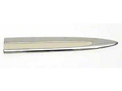Chevy Door Molding, Stainless Steel, Right, Lower, 2-Door Hardtop & Convertible, Bel Air, 1955