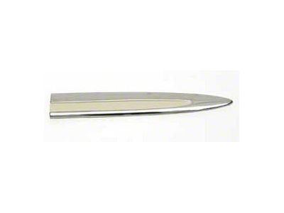 Chevy Door Molding, Stainless Steel, Right, Lower, 2-Door Hardtop & Convertible, Bel Air, 1955