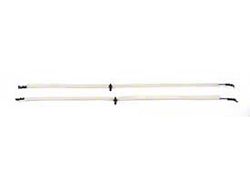 Chevy Door Release Rods, Inner, 2-Door Sedan, Wagon & Nomad, 1955-1957