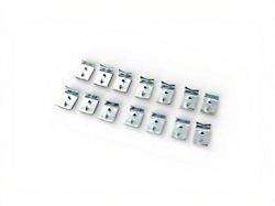 Door Window Channel Clip Set,Sedan & Wagon,55-64 
