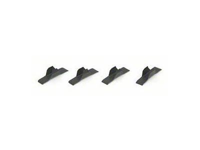 Chevy Drum Brake Adjustment Access Hole Covers, 1955-1957