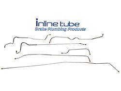Chevy Drum Brake Line Set, Convertible, Steel 1953-1954