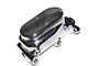 Chevy Dual Master Cylinder, Chrome, Non-Power, 1955-1957
