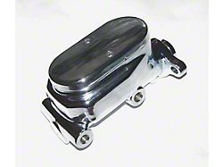 Dual Master Cylinder, Chrome, Power (55-57 Chevy Bel Air; 55-57 Chevy 150; 55-57 Chevy 210; 55-57 Chevy Nomad)