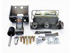 Chevy Dual Master Cylinder Conversion, 1'' Bore, Manual Transmission, 1949-1954