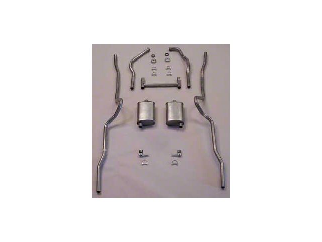 Ecklers Quickflow Exhaust,w/Rack/Pinion,w/Manifolds,2,SS,Wag,55-57