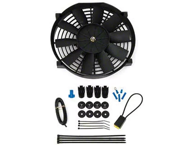 Chevy Electric Cooling Fan, 10, 1949-1954