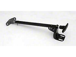 Chevy Emergency Brake Assembly, With Black Handle, 1955-1956