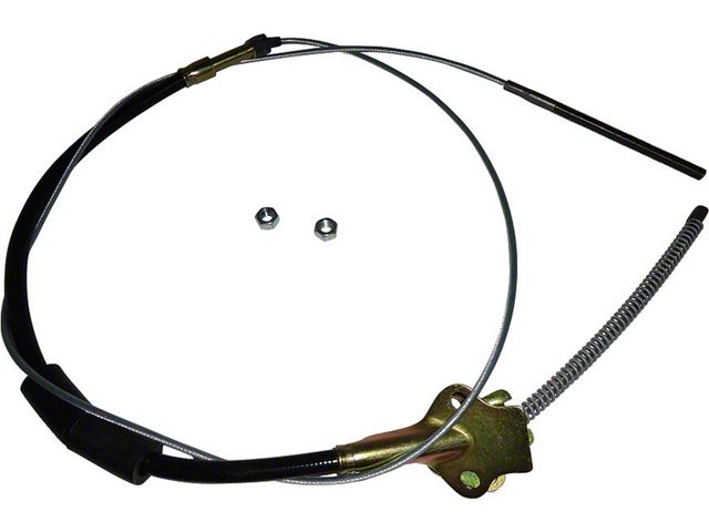 Chevy Emergency Brake Cable, Rear, 1951-1954