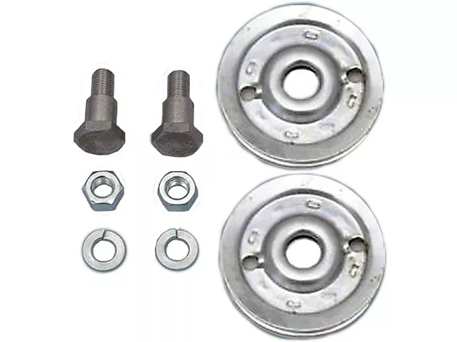 Chevy Emergency Brake Roller & Bolt Set, 1955-1957