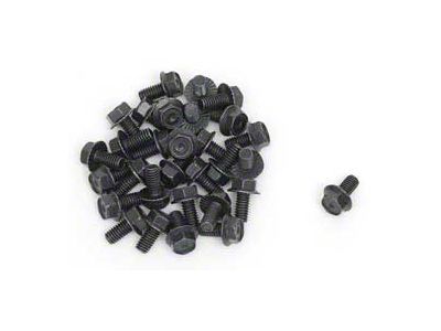 Chevy Engine Compartment Bolts, Black Oxide, 5/16, 1955-1957