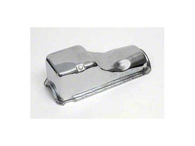 Chevy Engine Oil Pan, Big Block, Chrome, 1955-1957