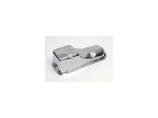 Chevy Engine Oil Pan, Big Block, Chrome, 1955-1957