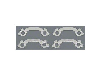 Chevy Exhaust Manifold Bolt French Lock Set, Stainless Steel, Small Block, 1957